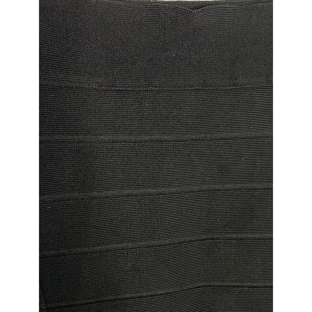 HERVE LEGER Black Original Bandage Mini Skirt Luxury Bodycon Small - Picture 5 of 7